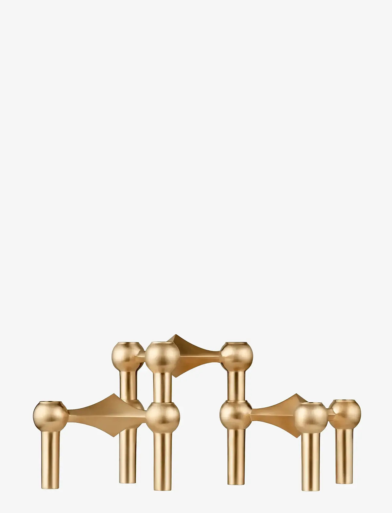 STOFF Nagel - Nagel candle holder (set with 3 pcs) - brushed brass - osta hinna alusel - brushed brass - 0