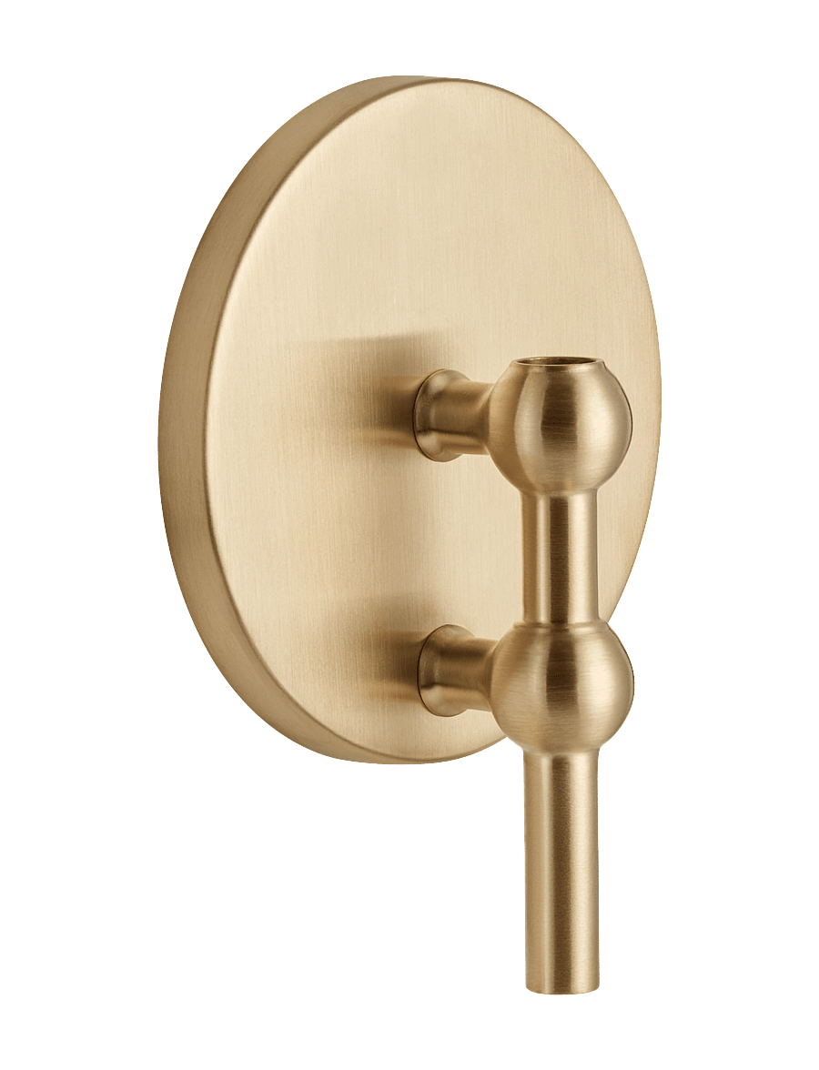 STOFF Nagel - STOFF Nagel wall hanger - brushed brass - seinakaunistused - brushed brass - 1