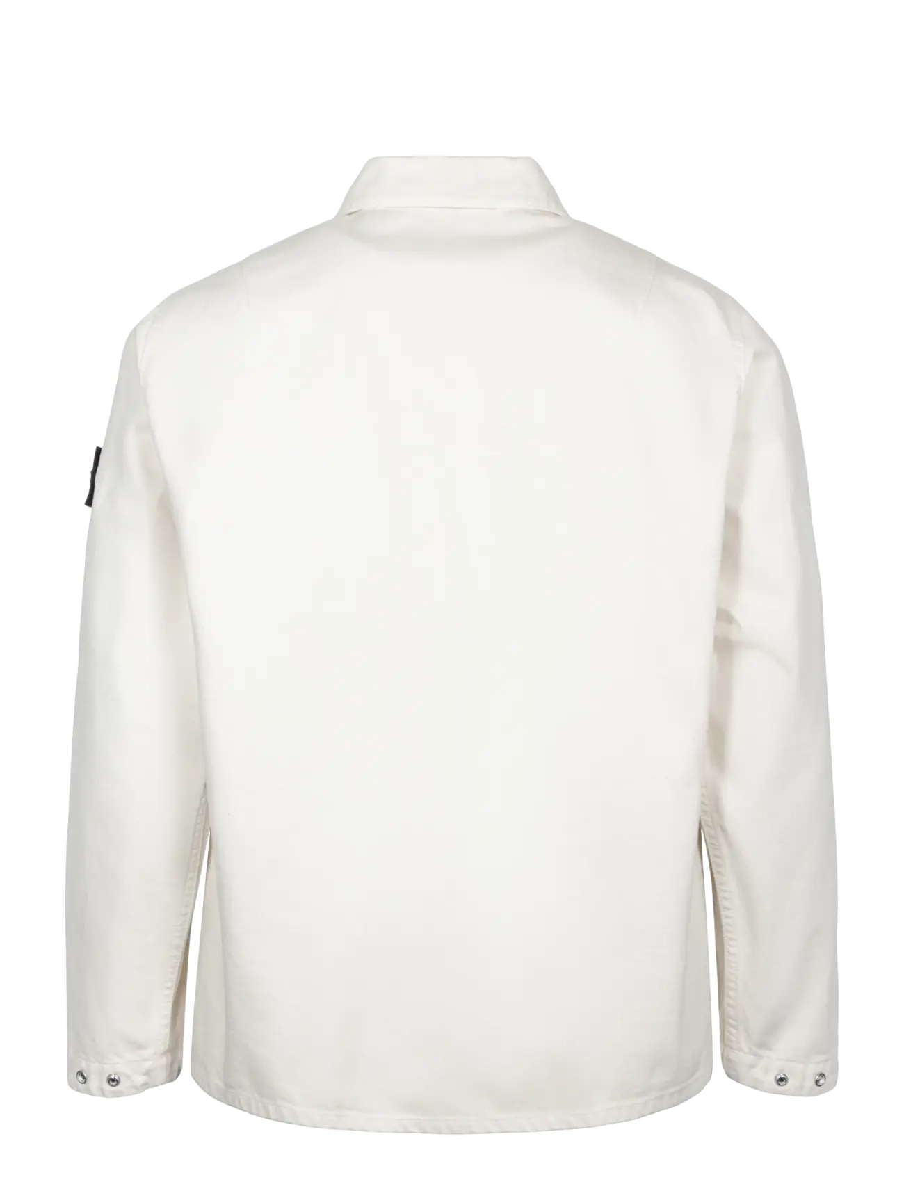 Stone Island - Denim Oversized Jacket - uforede denimjakker - creme - 1