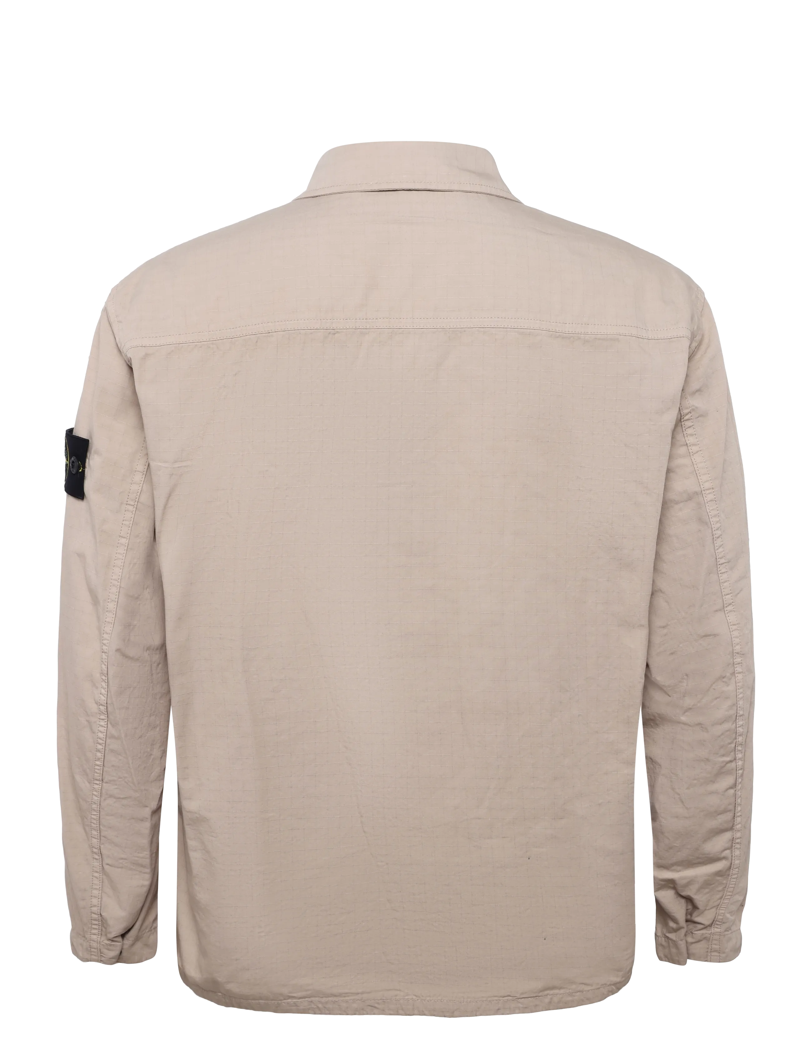 Stone Island - Overshirt with Zip - fall jackets - beige - 1
