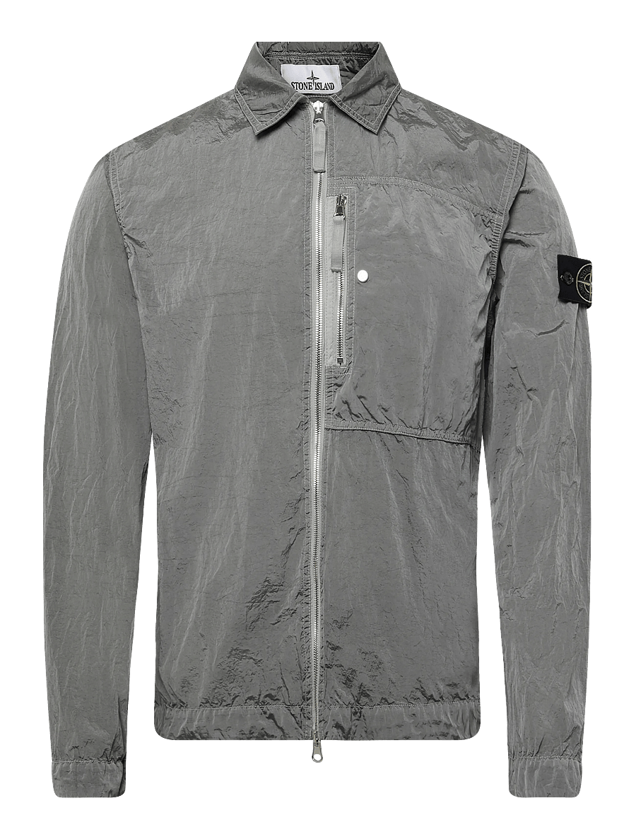 Stone Island - Nylon Metal Overshirt - herbstjacken - grey - 0