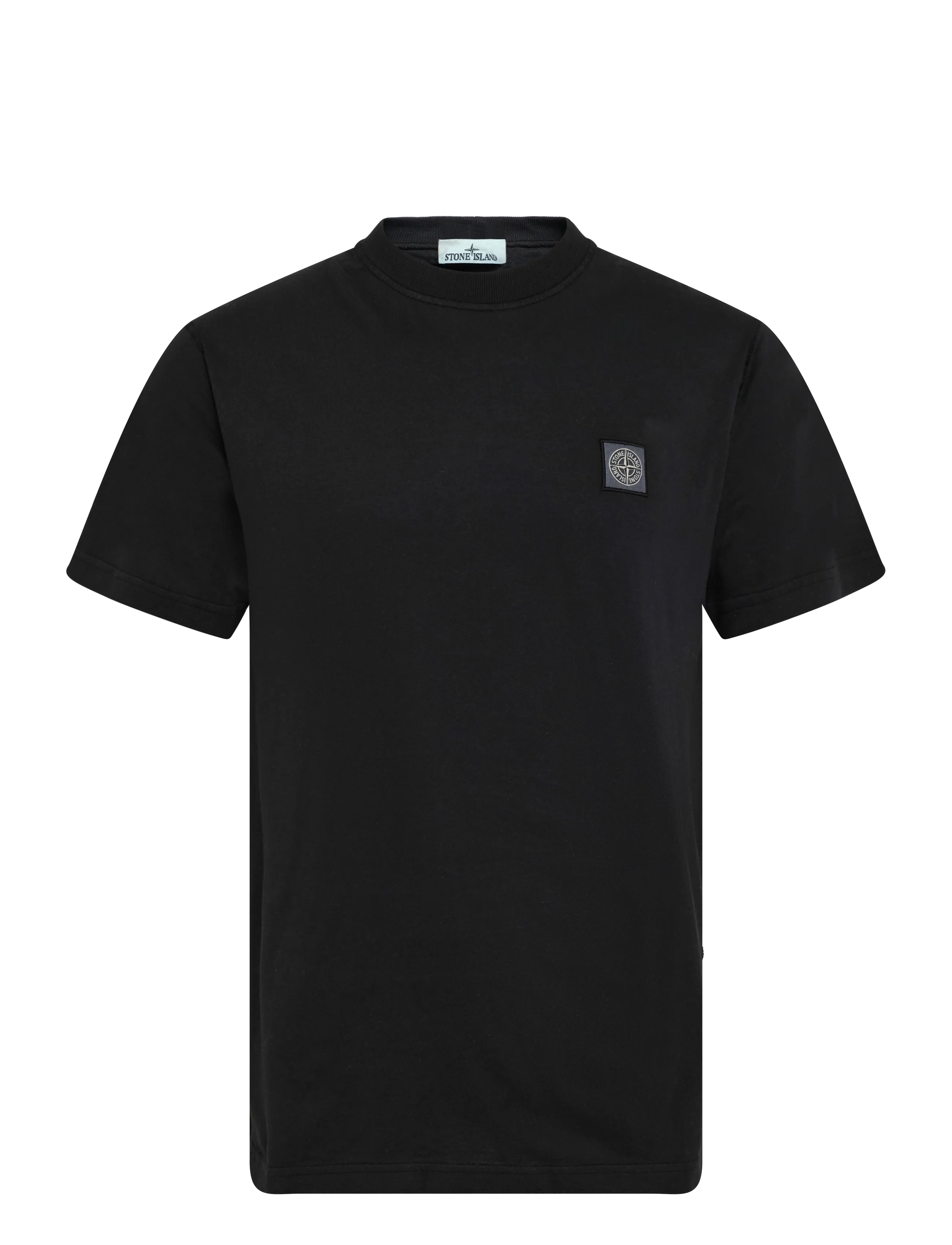 Stone Island Men's Short-Sleeved T-Shirt - Kläder - BLACK / black