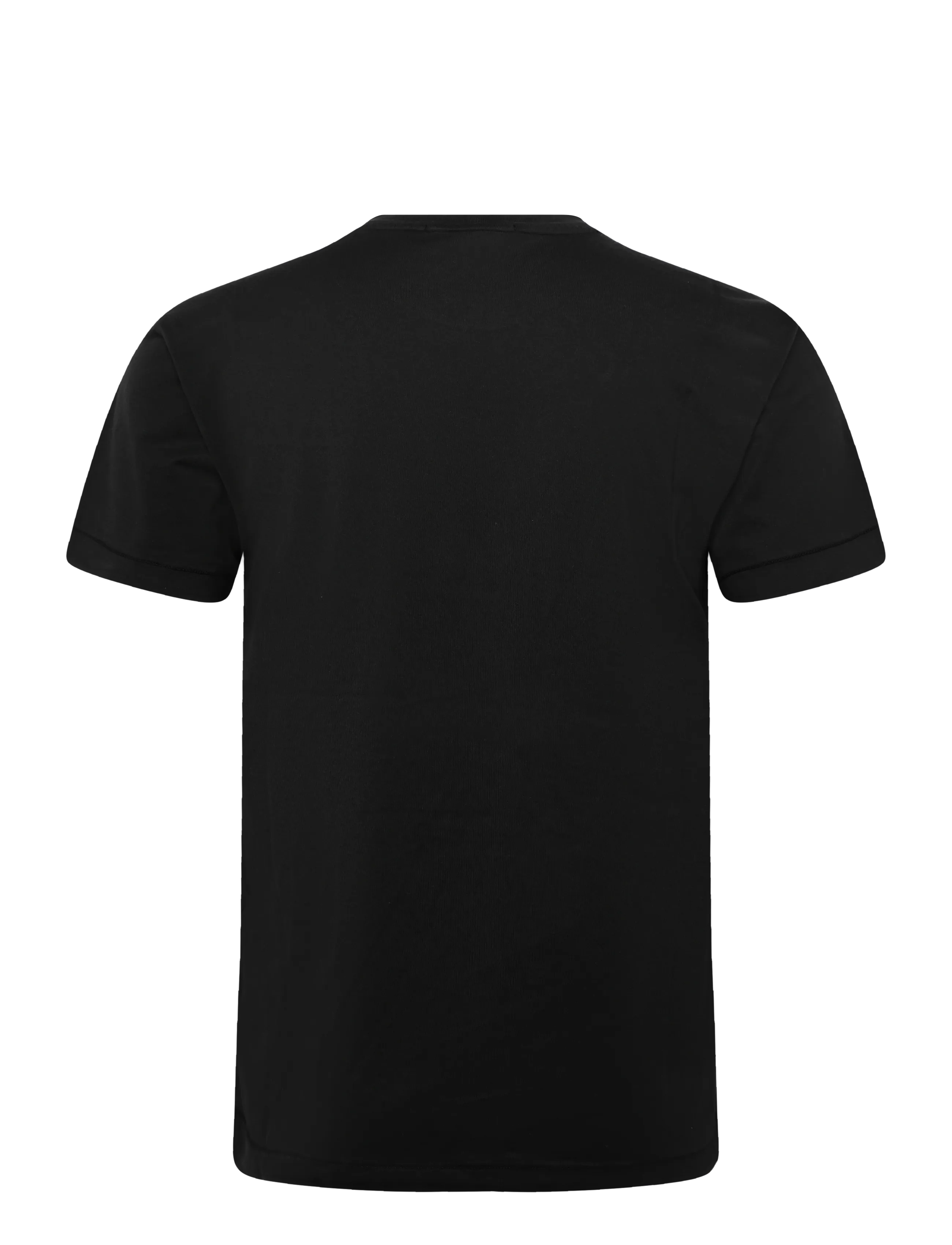 Stone Island - Logo T-shirt - kortärmade t-shirts - black - 1