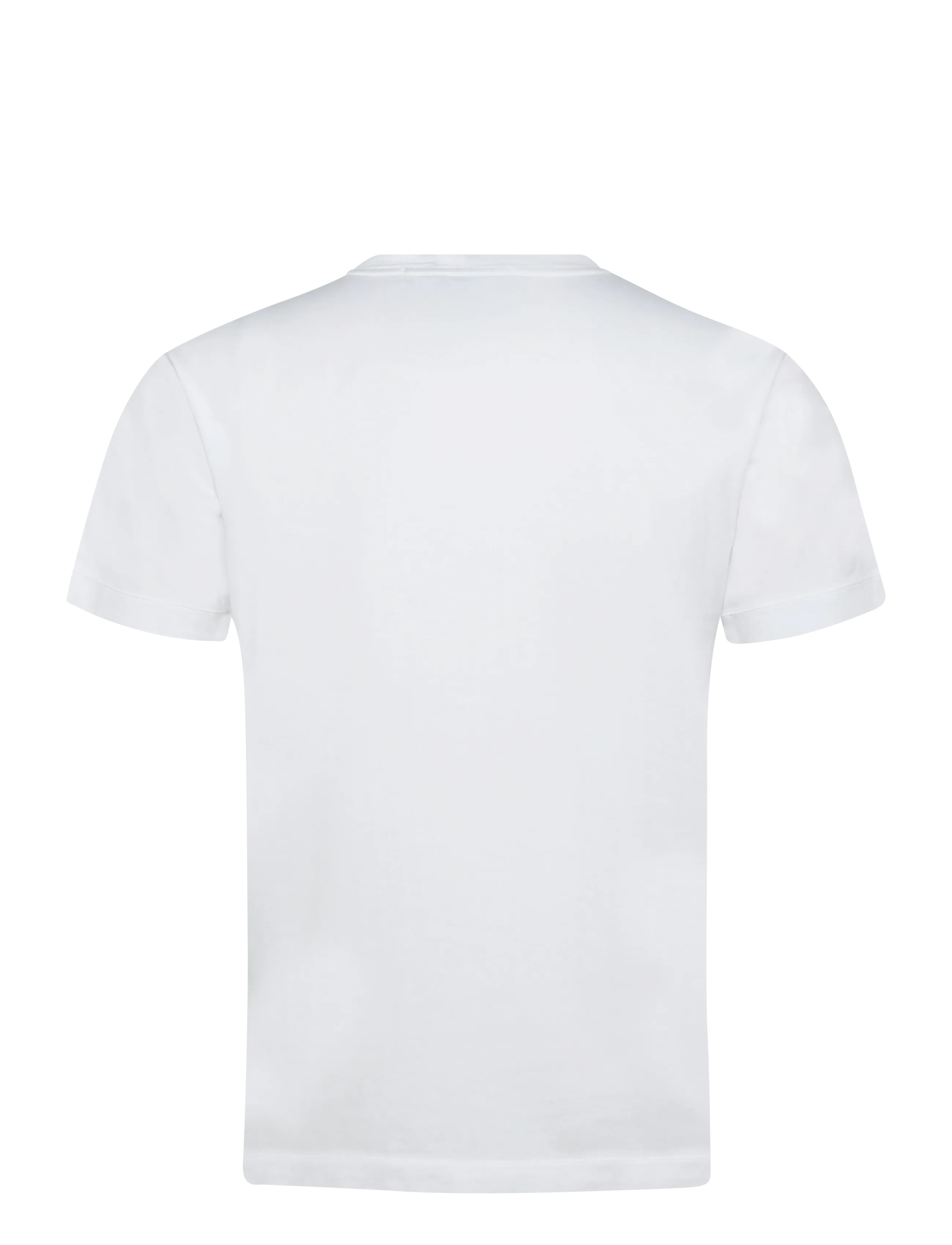 Stone Island - Logo T-shirt - kortärmade t-shirts - white - 1