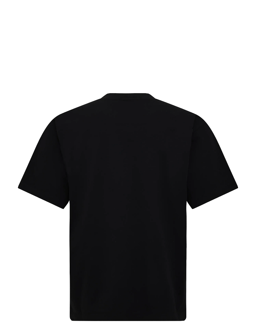 Stone Island - T-Shirt with Logo Patch - short-sleeved t-shirts - black - 1