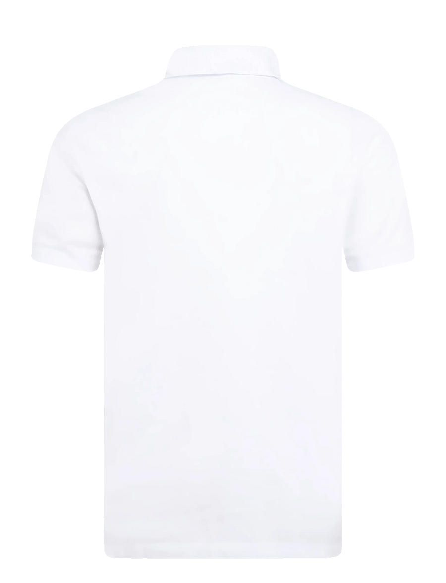 Stone Island - Organic Cotton Polo - kortärmade pikéer - white - 1