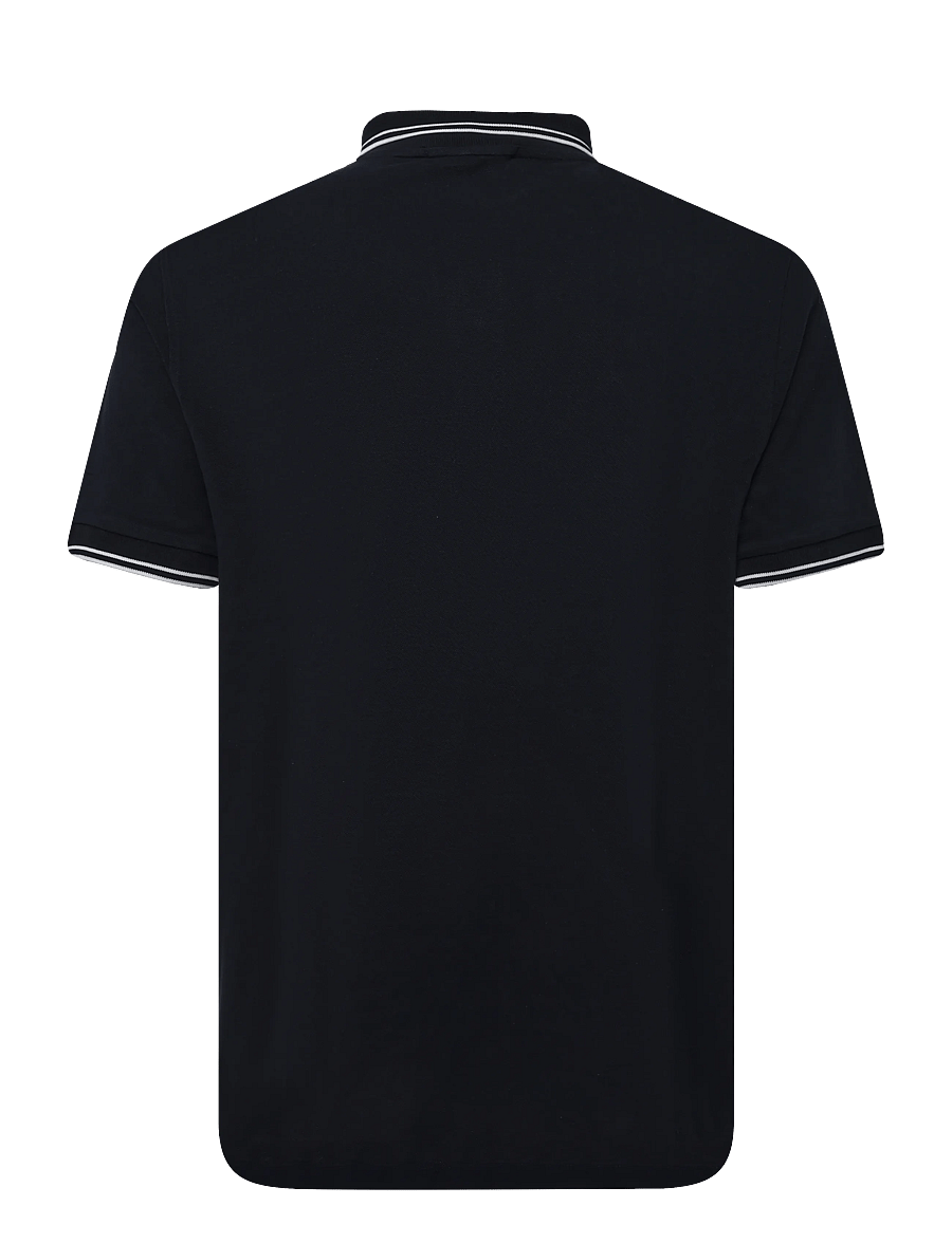 Stone Island - Organic Cotton Polo - kurzärmelig - blue - 1