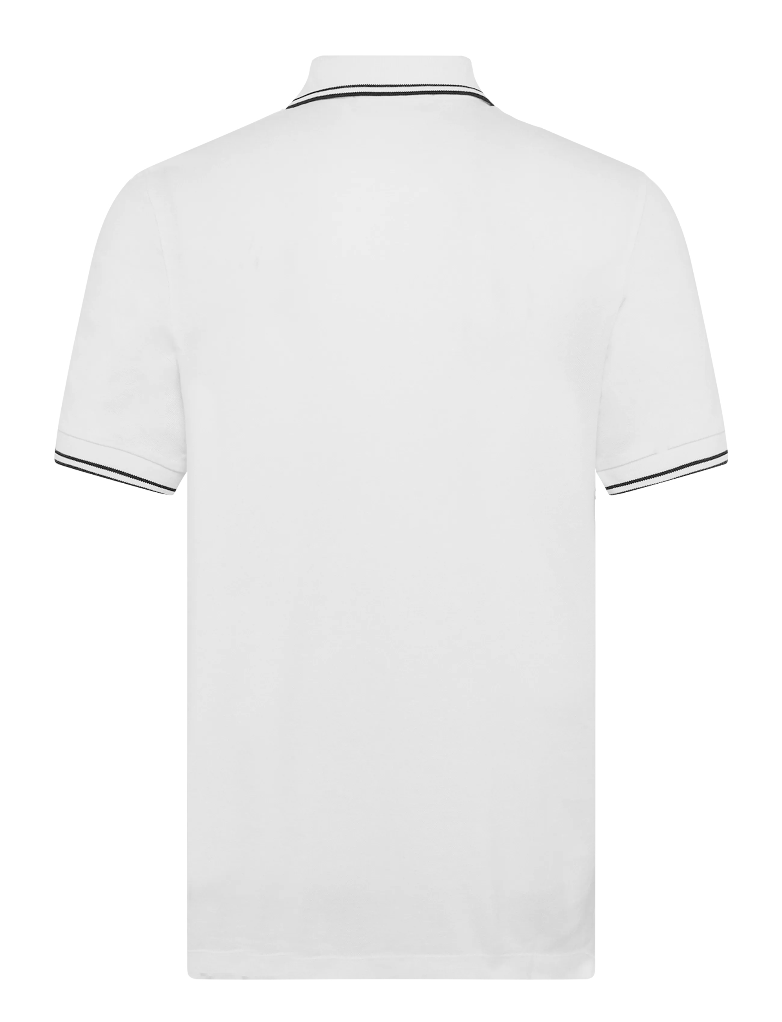 Stone Island - Organic Cotton Polo - kortärmade pikéer - white - 1