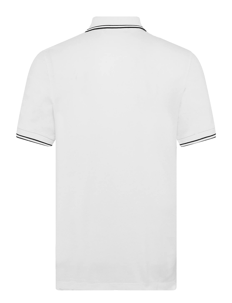 Stone Island - Organic Cotton Polo - kortärmade pikéer - white - 1