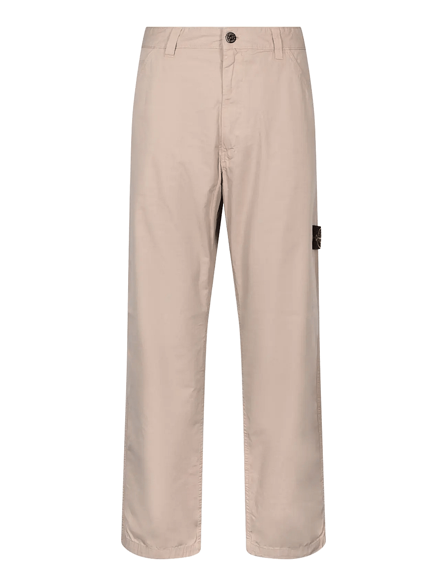 Stone Island - Casual Pants - freizeithosen - beige - 0