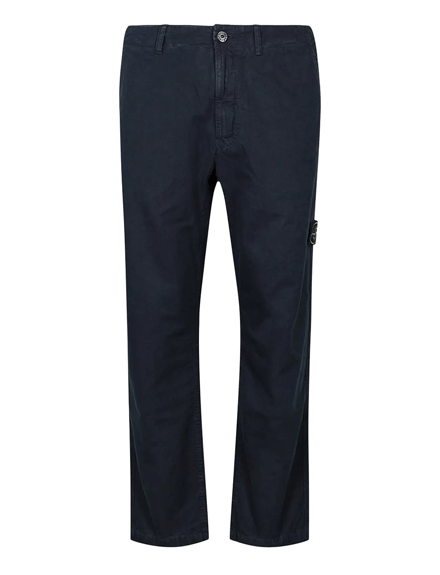 Stone Island - Chino Trousers - chinos - blue - 0