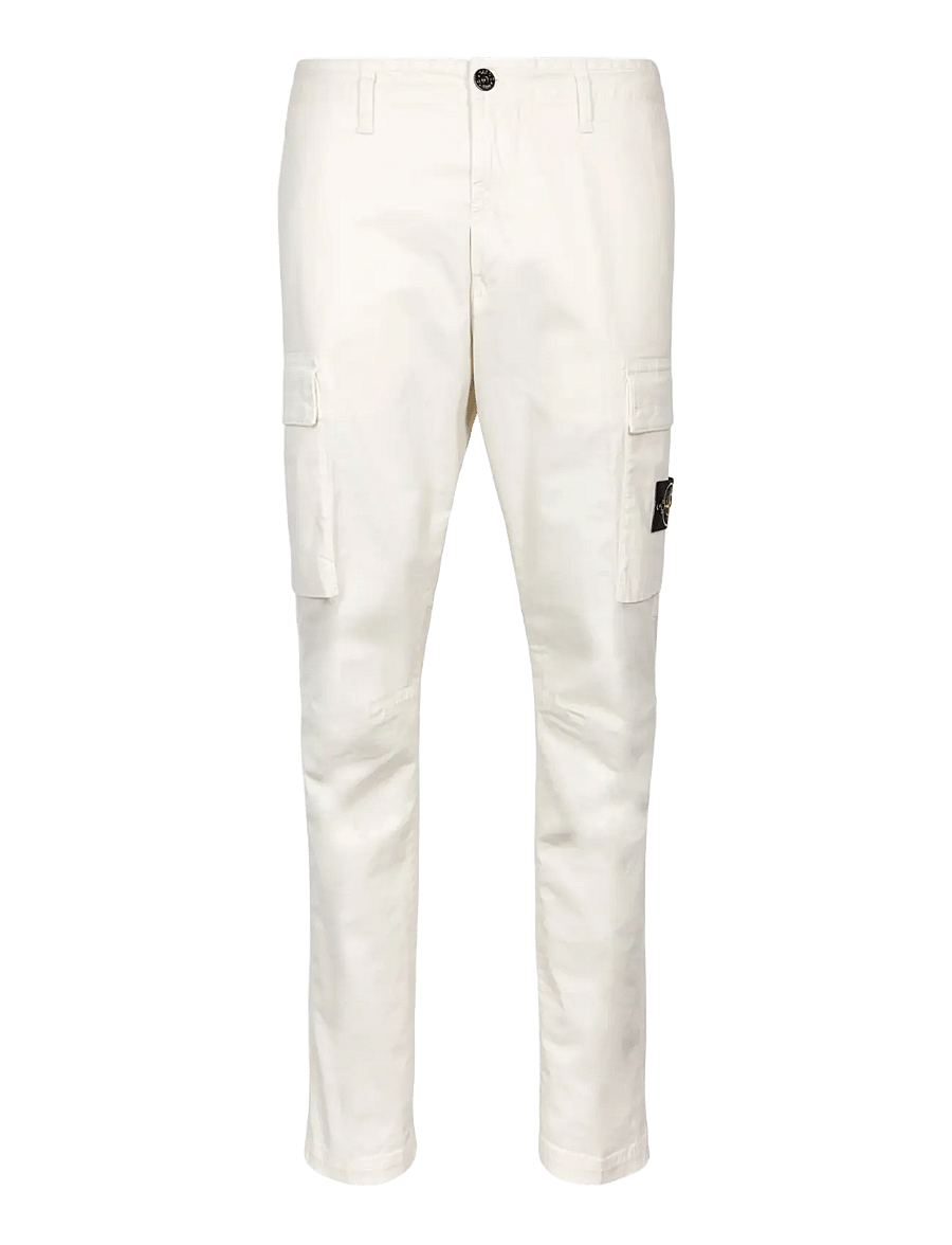 Stone Island - Cargo Trousers - cargohosen - creme - 0