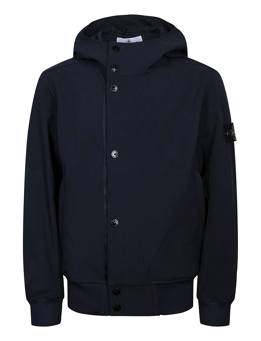 Stone Island - Kids Jacket - softshell-jacken - blue - 0