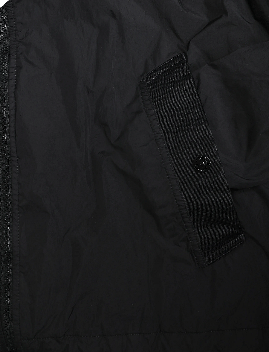 Stone Island - Hooded Jacket - fall jackets - black - 3