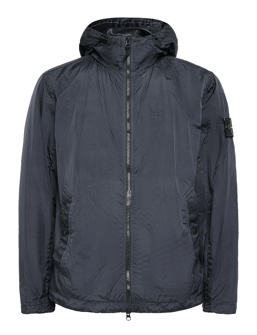 Stone Island - Hooded Jacket - fall jackets - blue - 0