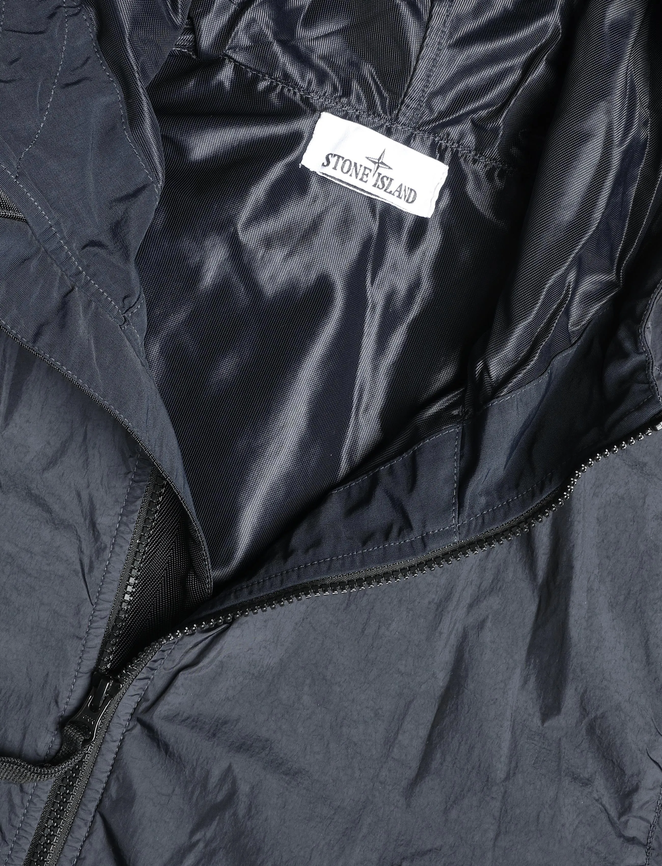 Stone Island - Hooded Jacket - fall jackets - blue - 2