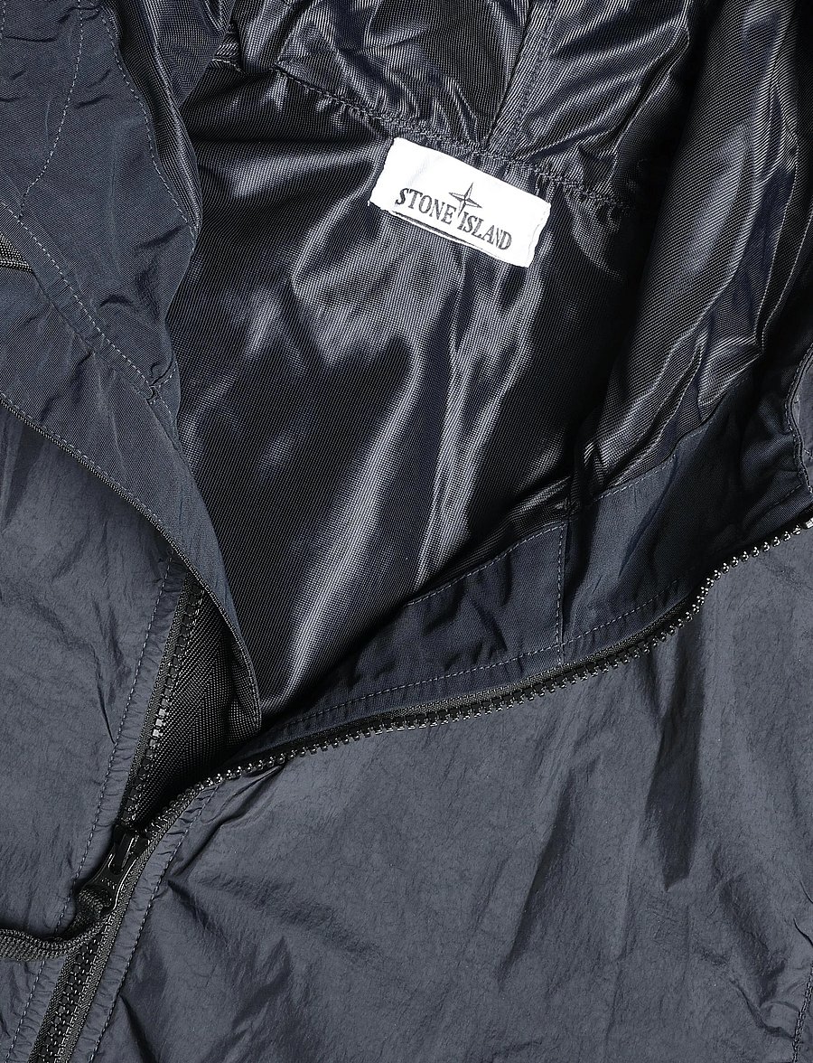 Stone Island - Hooded Jacket - fall jackets - blue - 2