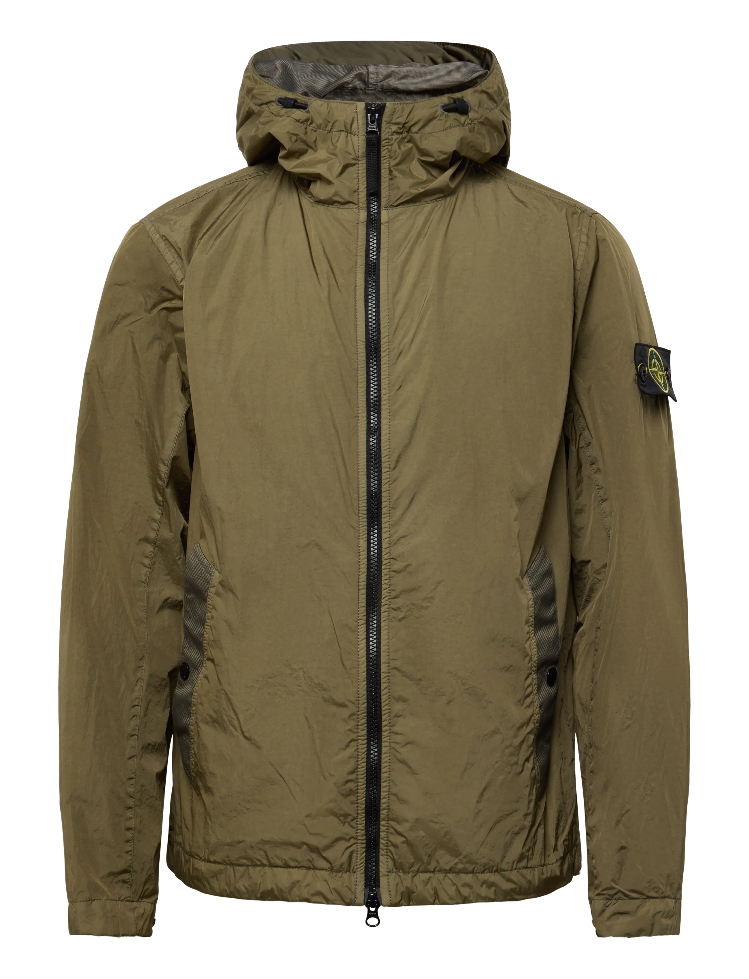 Stone Island Hooded Jacket - Designers - GREEN / khaki/green