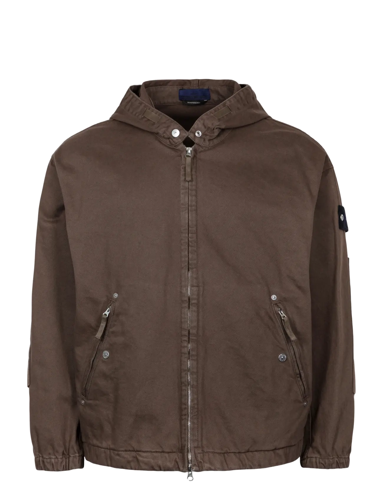 Stone Island Island Hooded Jacket - Jakker - GREEN / brown