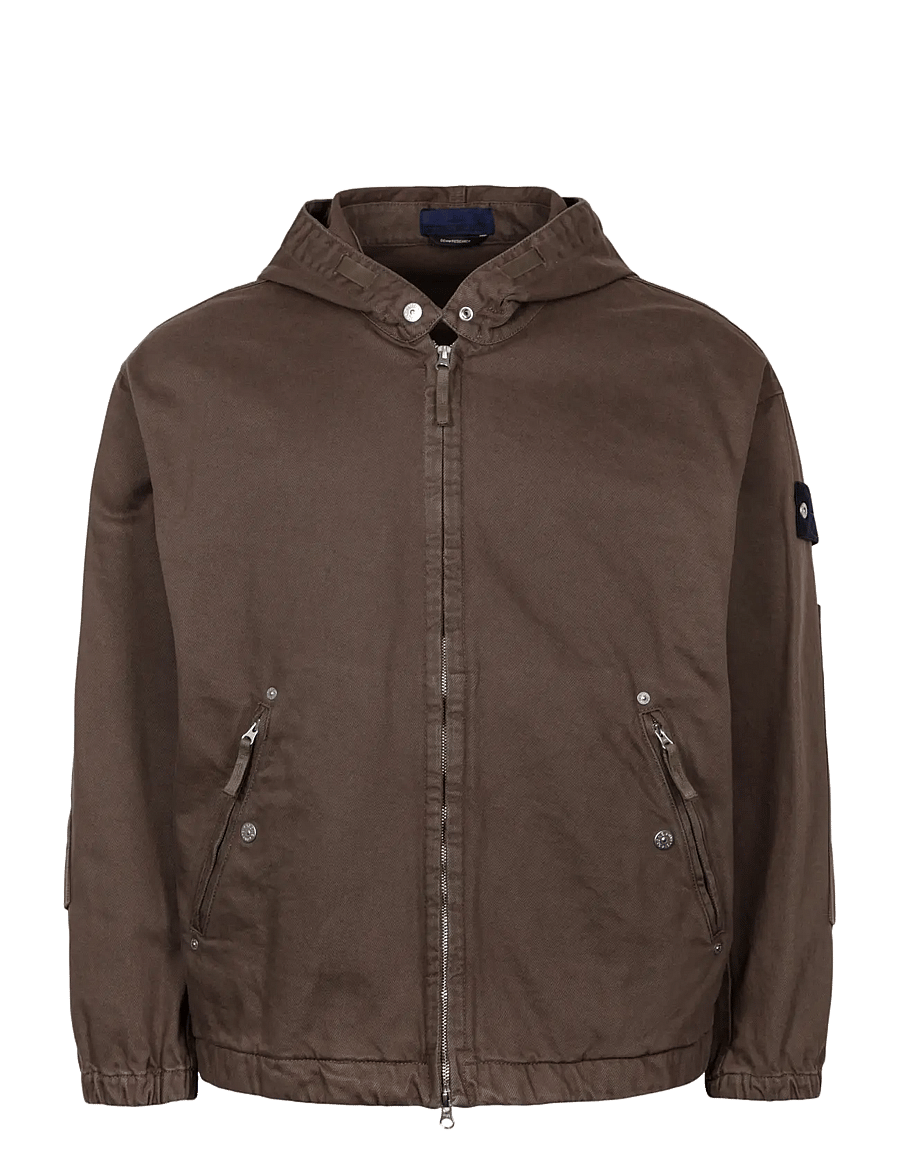 Stone Island - Island Hooded Jacket - frühlingsjacken - green - 0