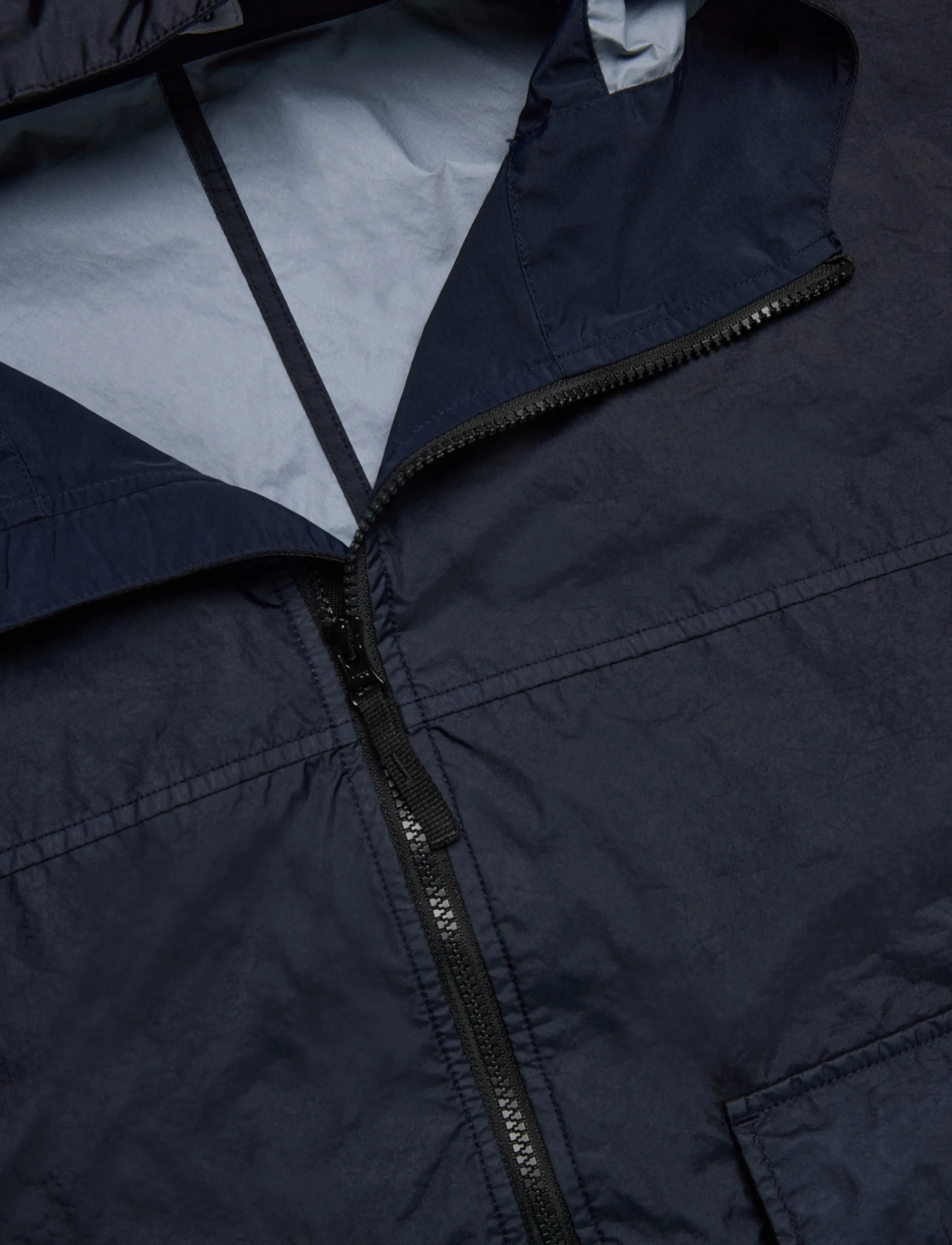 Stone Island - Membrana 3L TC Hooded Jacket - fall jackets - blue - 2
