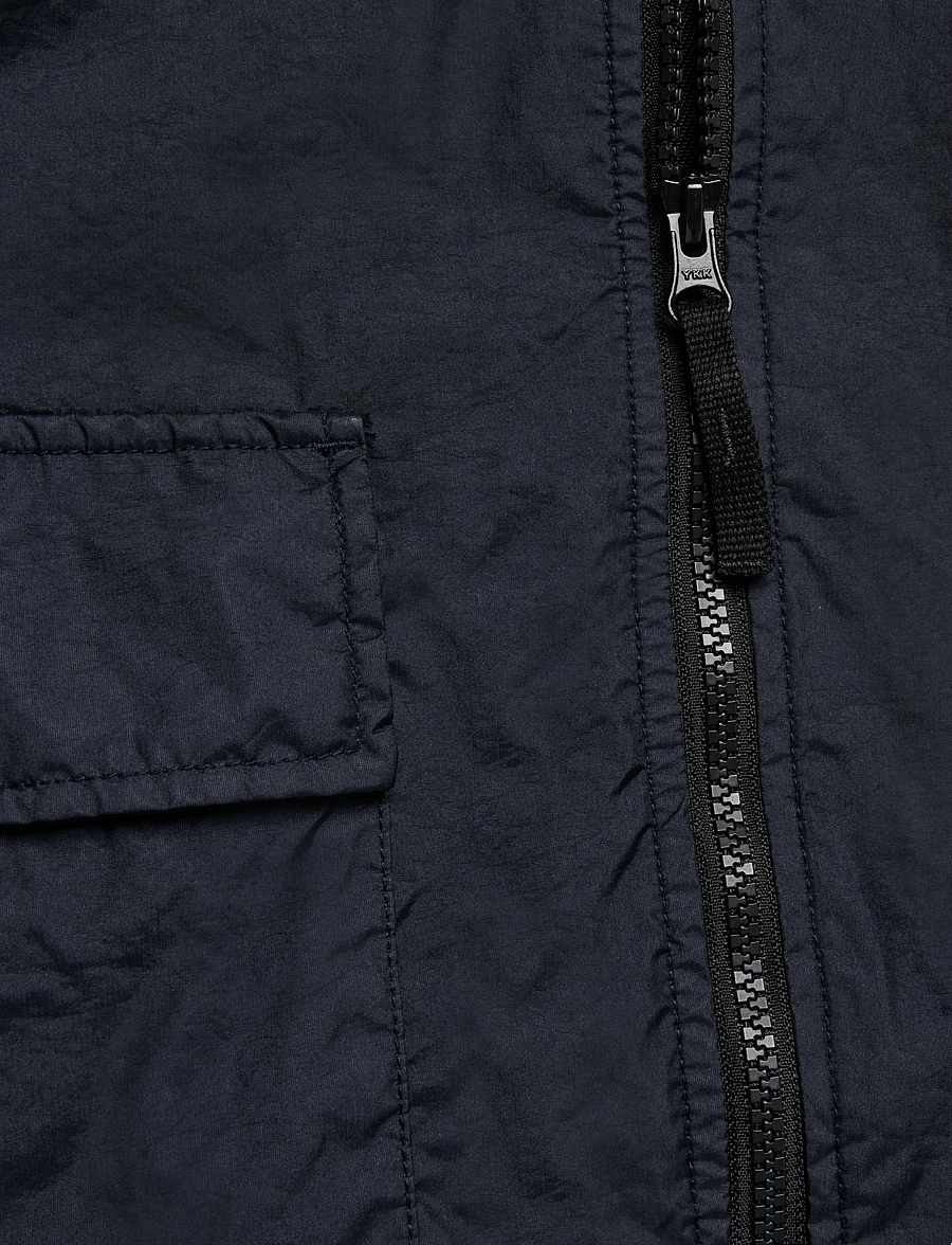 Stone Island - Membrana 3L TC Hooded Jacket - fall jackets - blue - 3