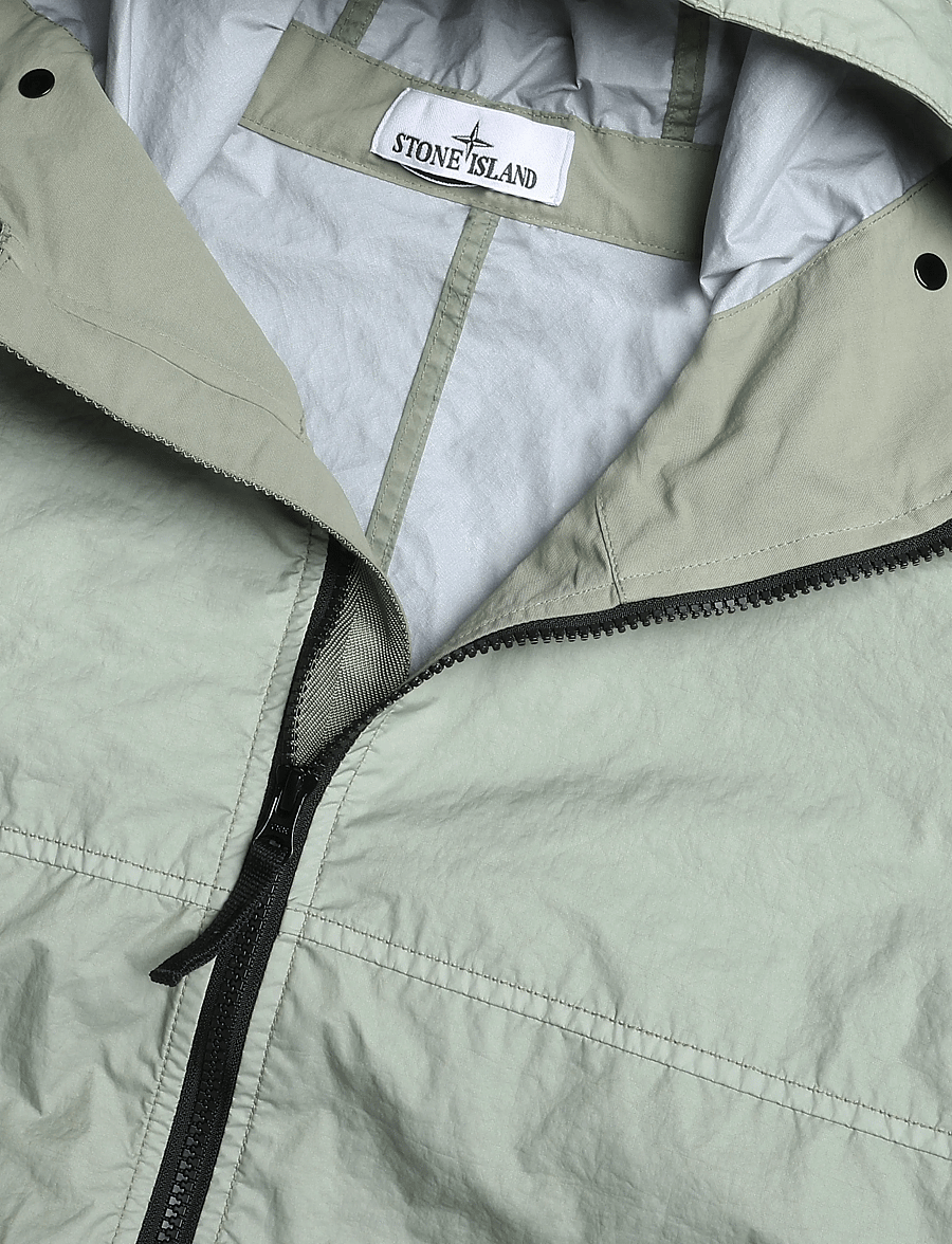 Stone Island - Membrana 3L TC Hooded Jacket - höstjackor - green - 2