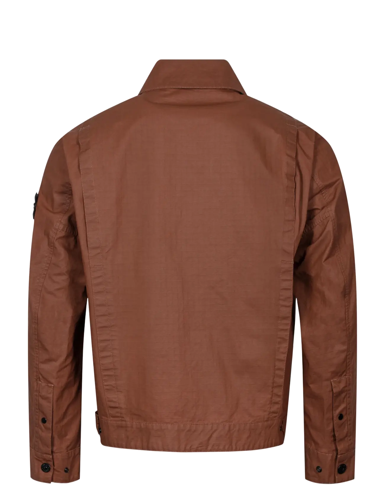 Stone Island - Double Coated Cotton Ripstop Jacket - forårsjakker - brown - 1