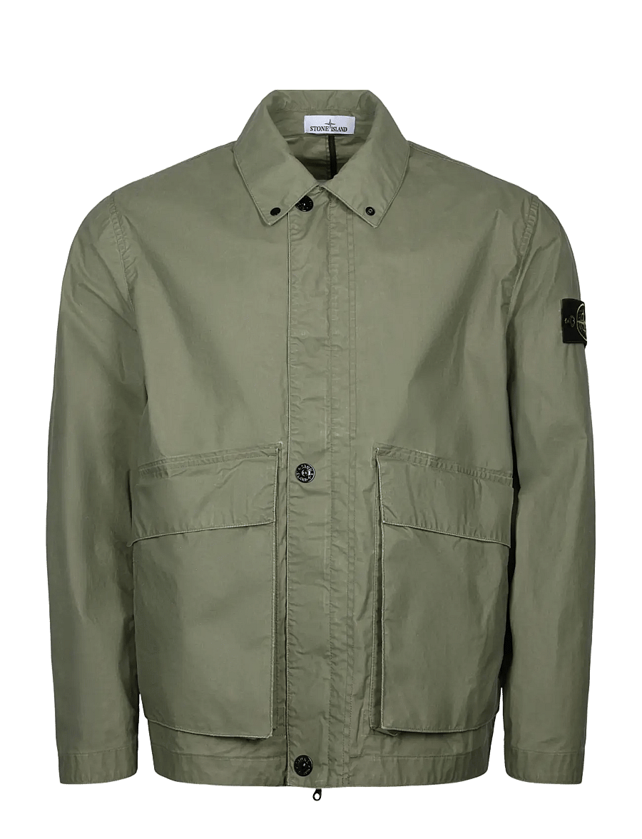Stone Island - Overjacket Tela - forårsjakker - green - 0