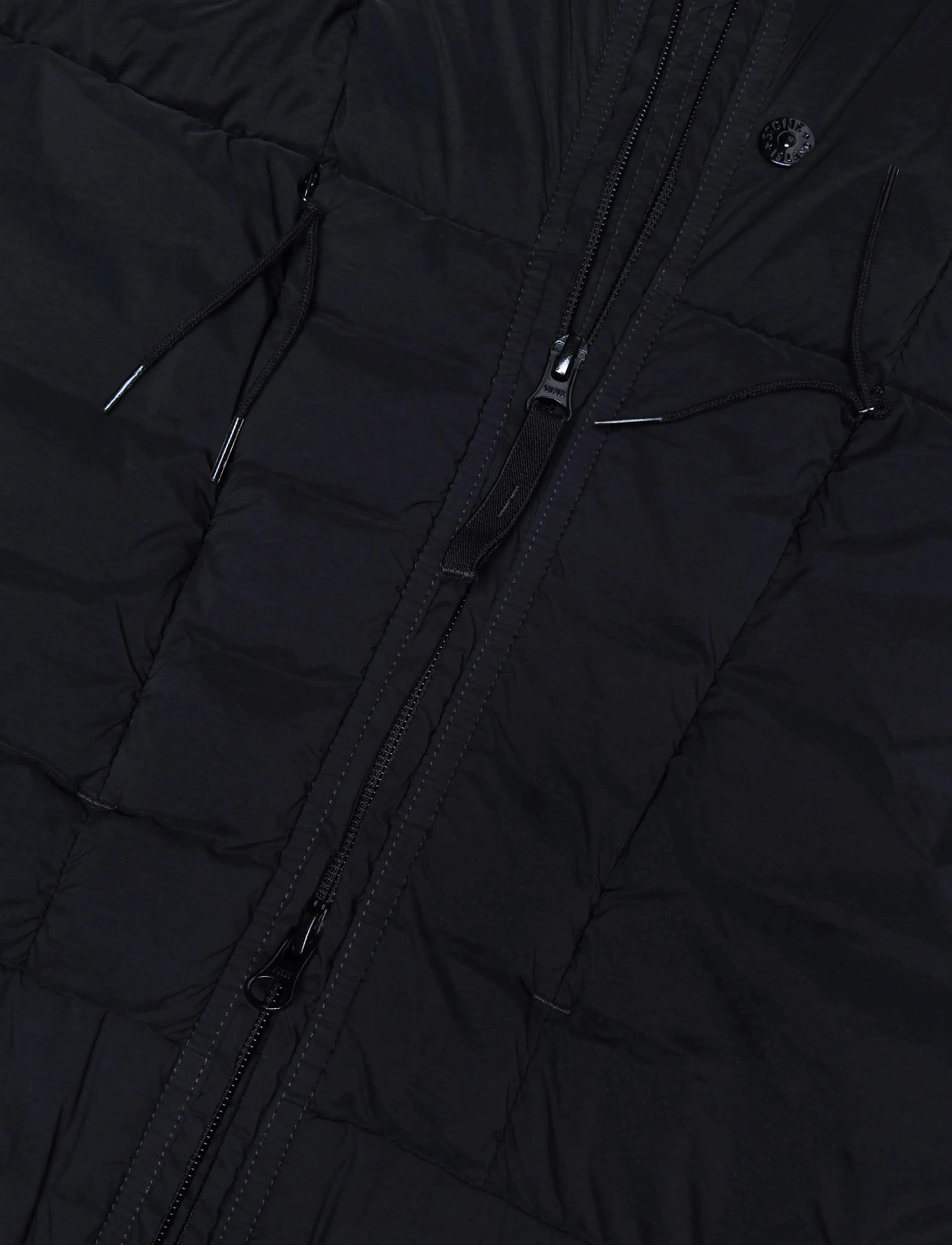Stone Island - Seamless Tunnel Nylon Down Jacket - winter jackets - black - 2