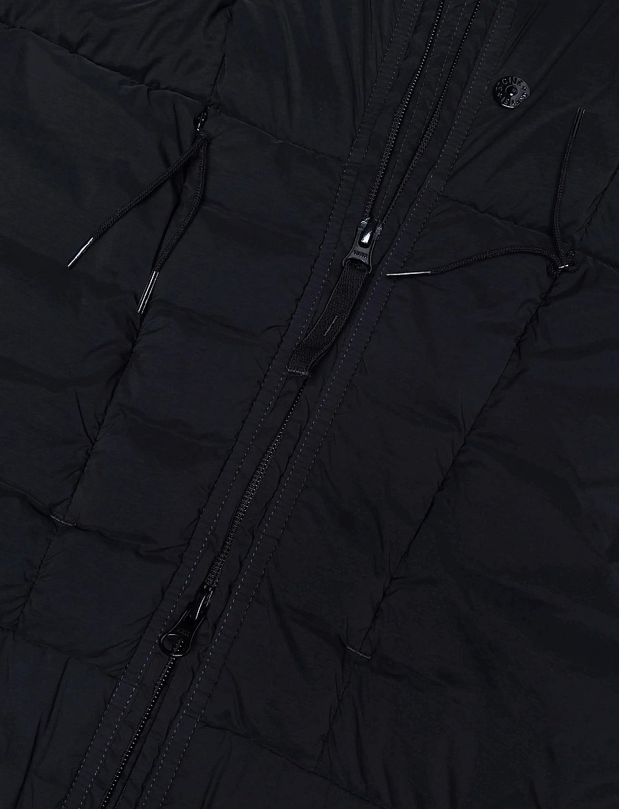 Stone Island - Seamless Tunnel Nylon Down Jacket - winter jackets - black - 2