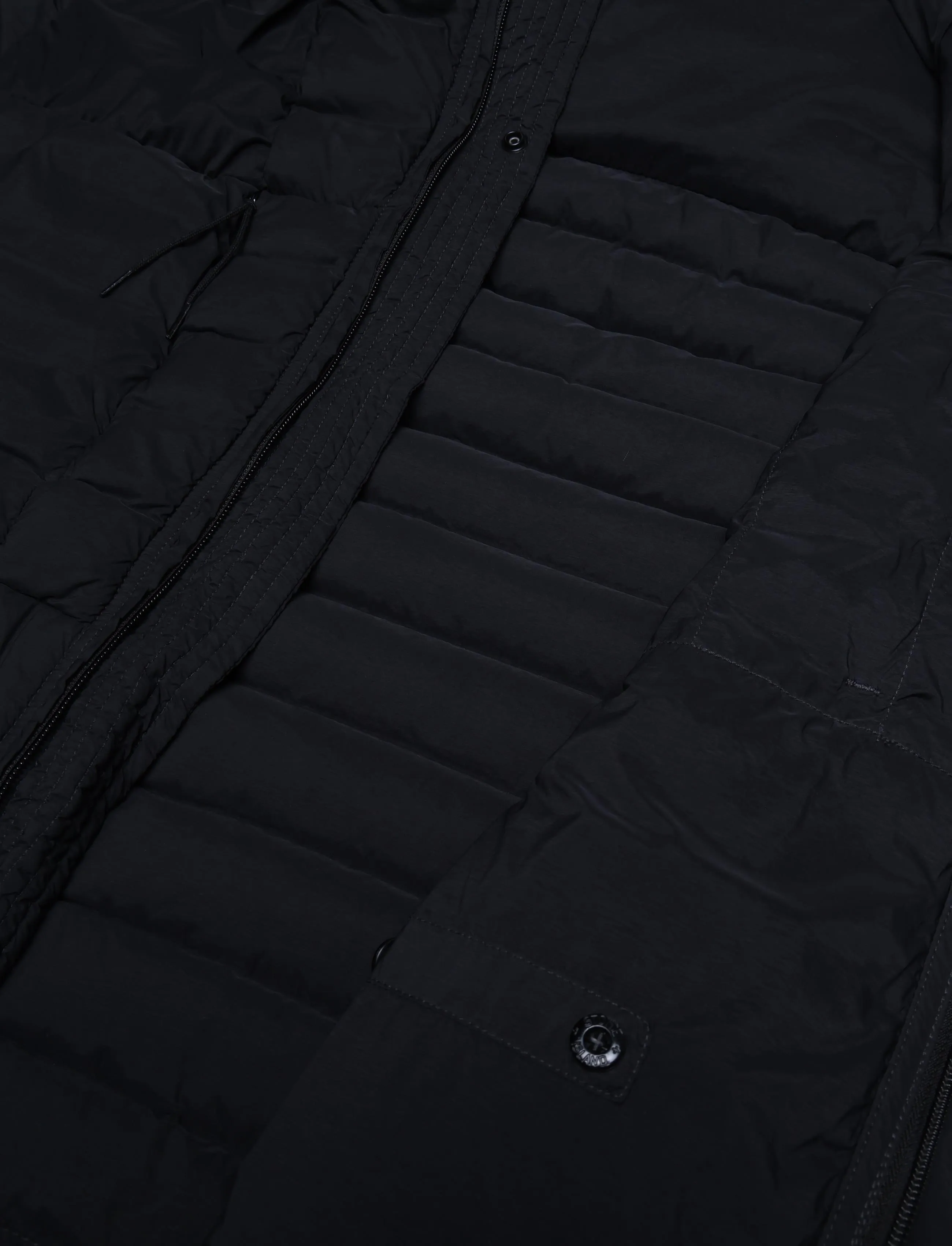 Stone Island - Seamless Tunnel Nylon Down Jacket - winter jackets - black - 5