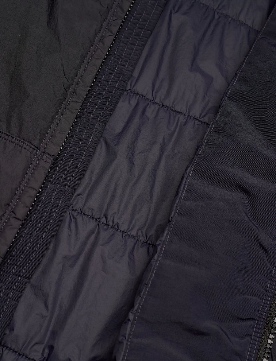 Stone Island - Crinkle Reps NY hooded Jacket - fall jackets - blue - 4