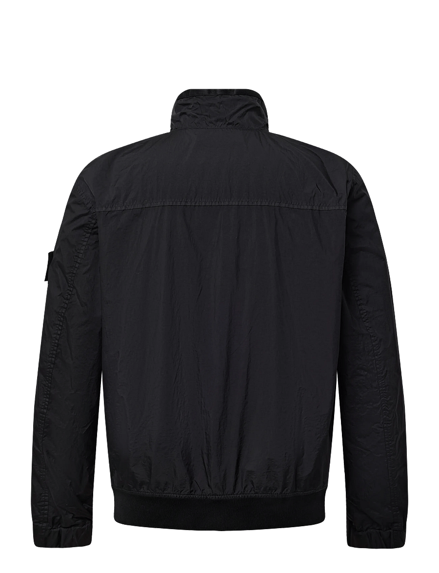 Stone Island - Crinkle Reps NY hooded Jacket - fall jackets - black - 1