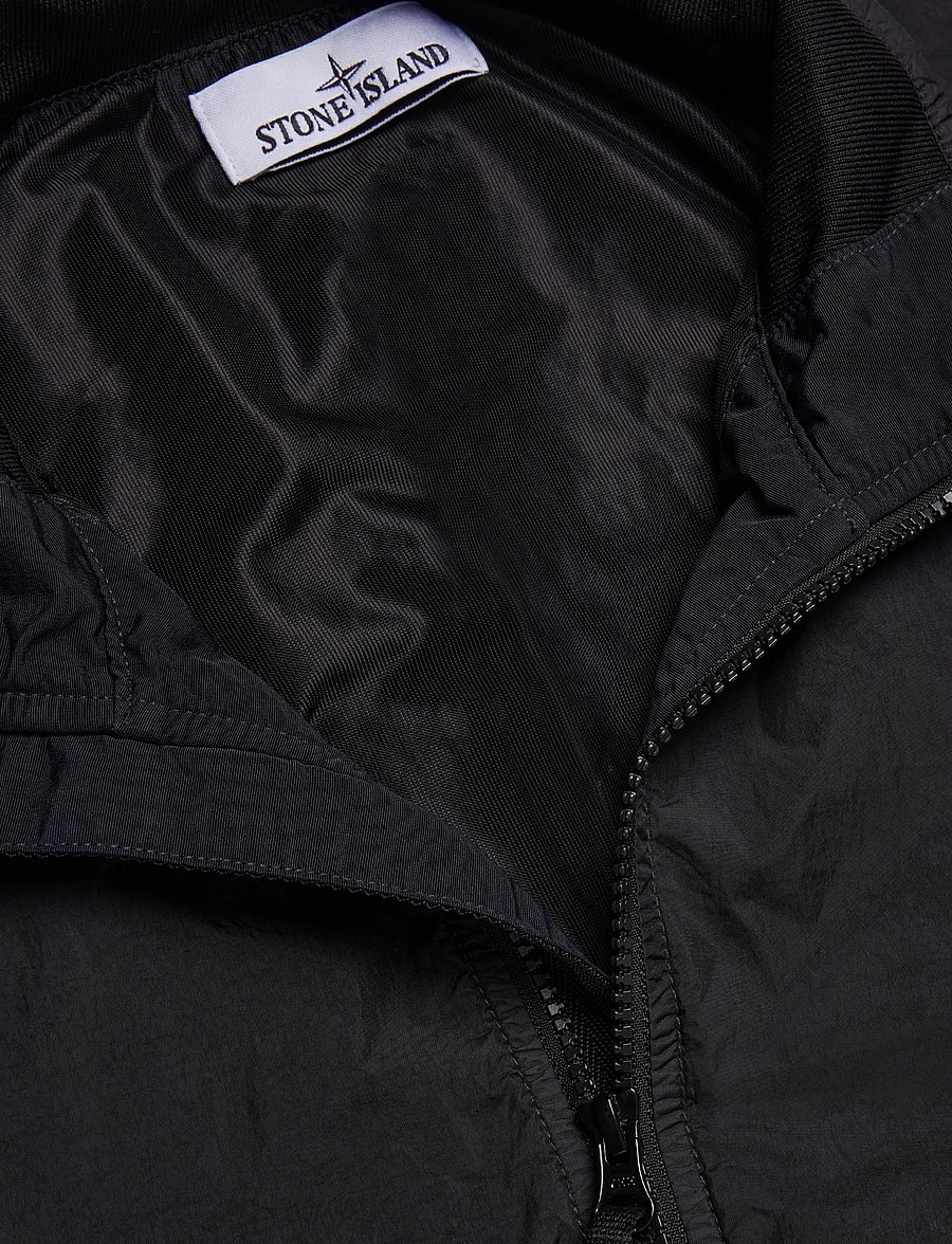 Stone Island - Crinkle Reps NY hooded Jacket - fall jackets - black - 2