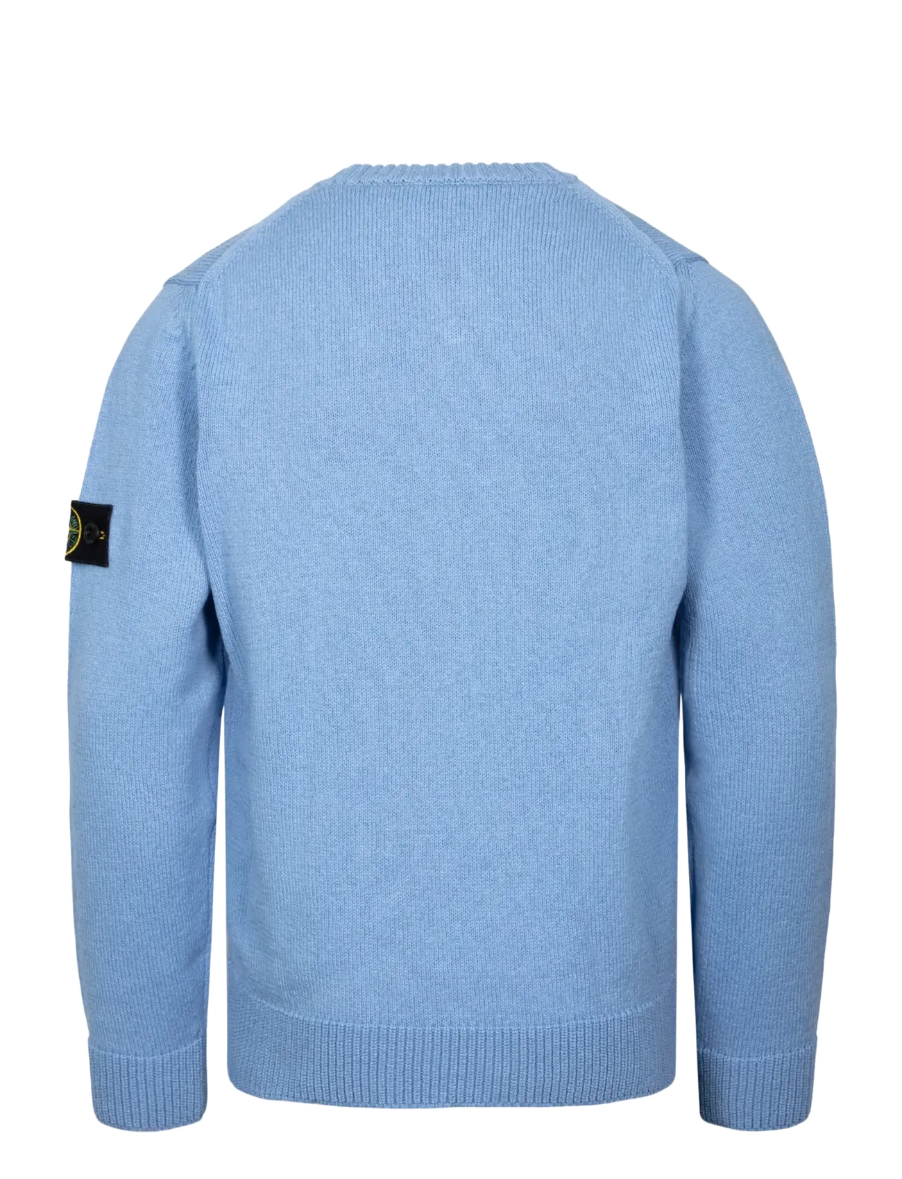 Stone Island - Kids Junior Logo Patch Sweater - jumpers - blue - 1