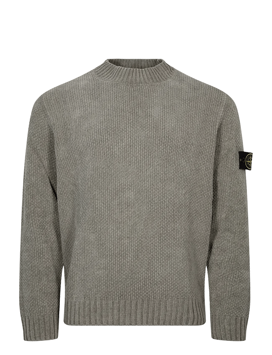 Stone Island - Mock Neck Pullover - rundhals - beige - 0