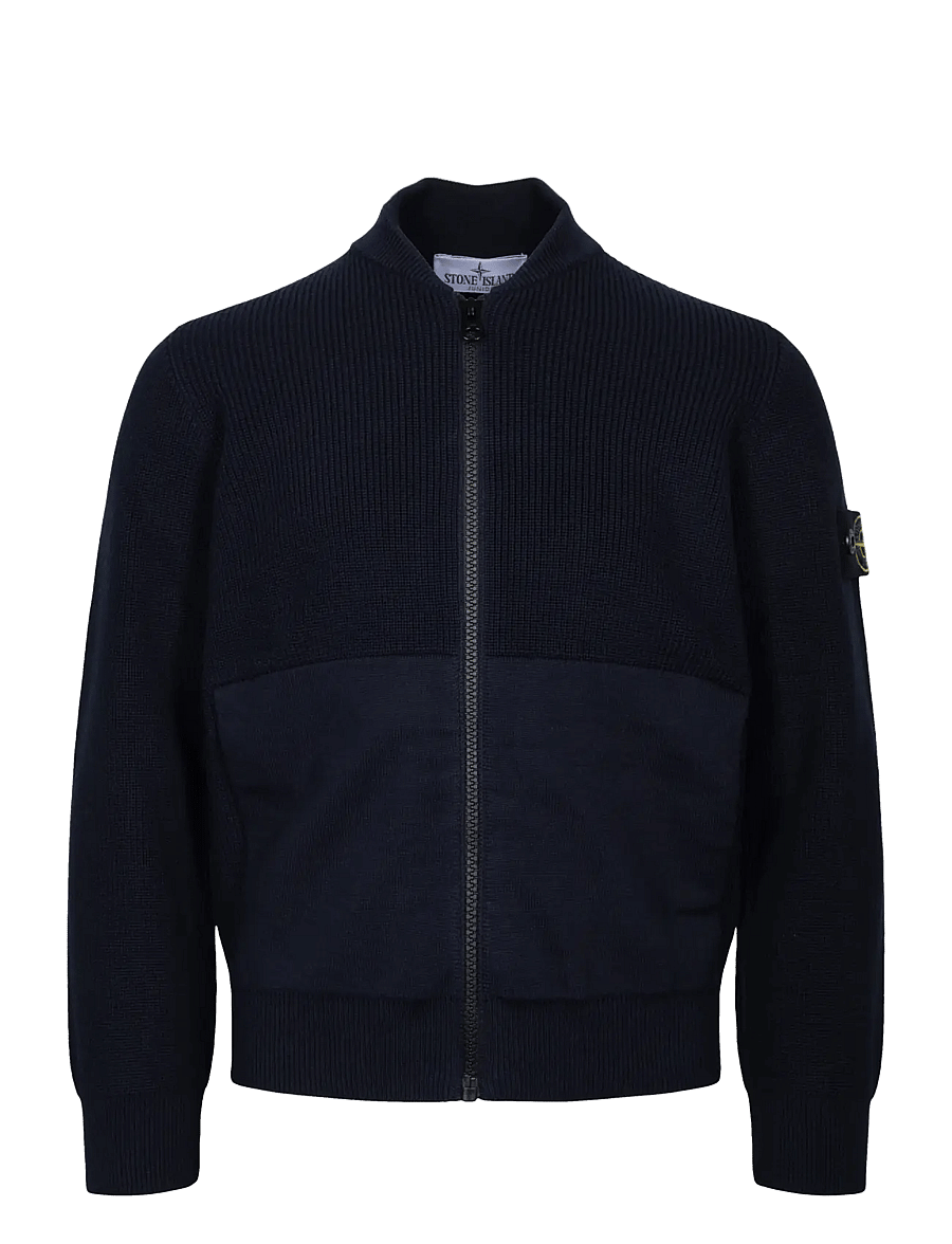 Stone Island - Kids Junior Zip Up - light jackets - blue - 0