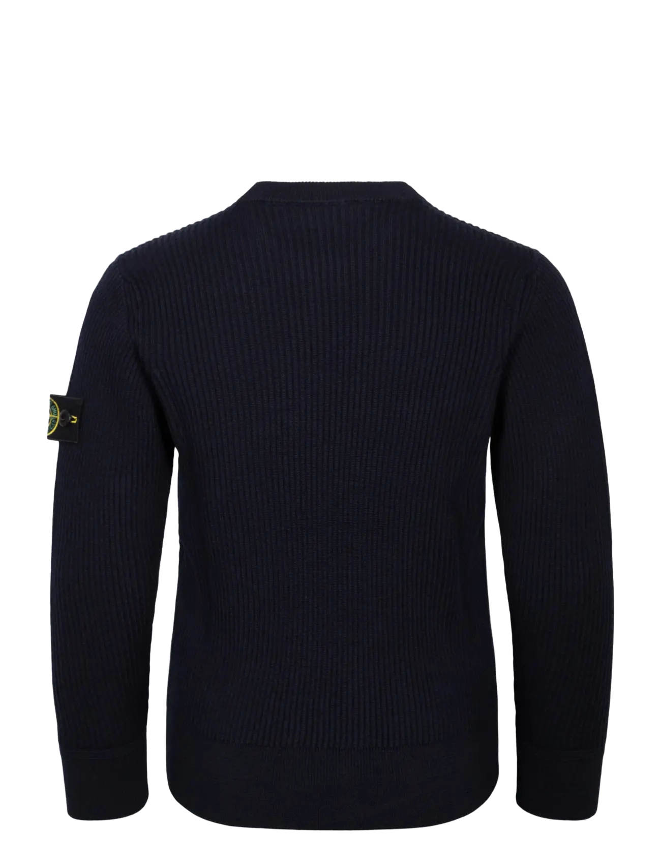 Stone Island - Kids Junior Logo Patch Sweater - jumpers - blue - 1