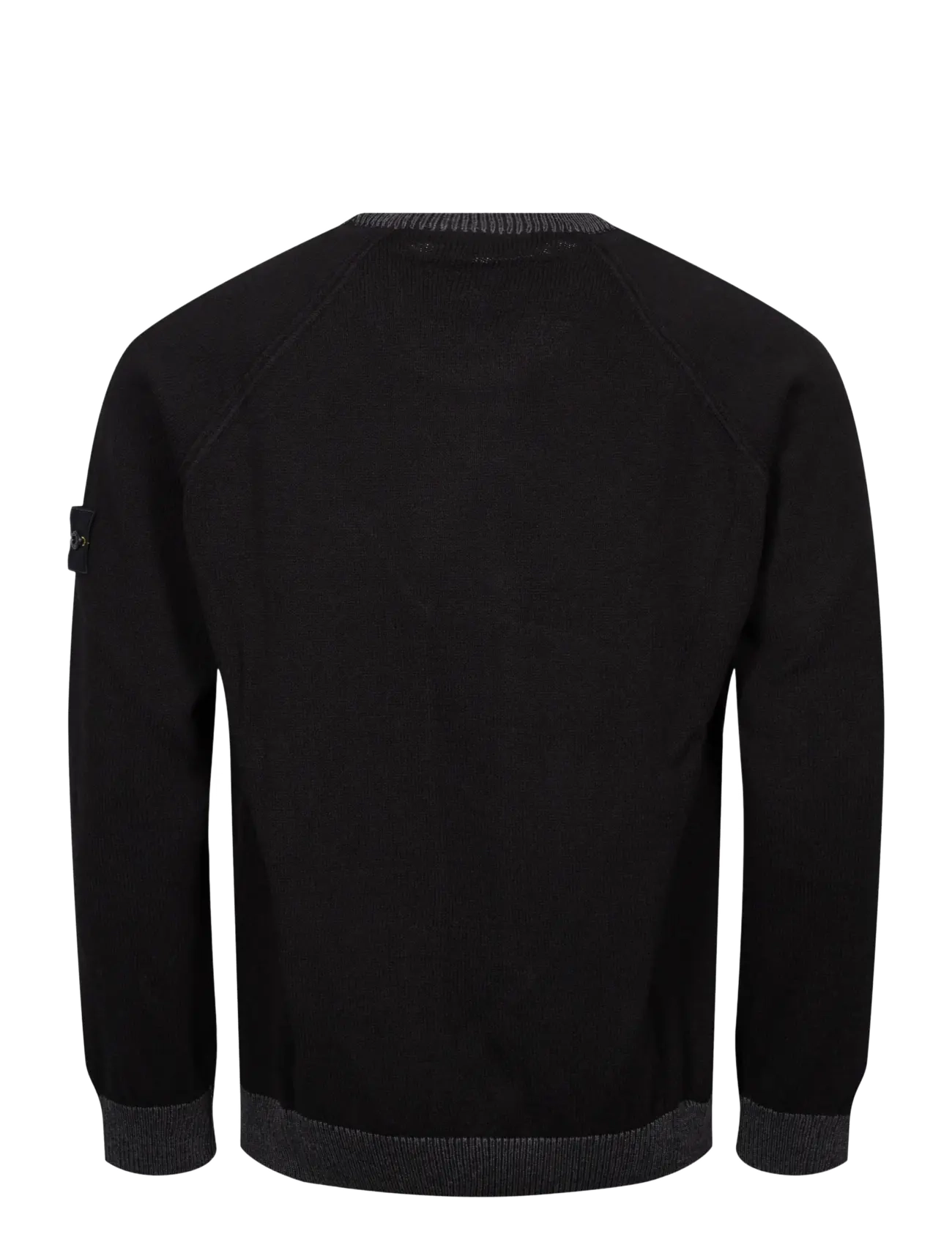 Stone Island - Crewneck Sweater In Raw Hand Organic Cotton - rundhals - black - 1