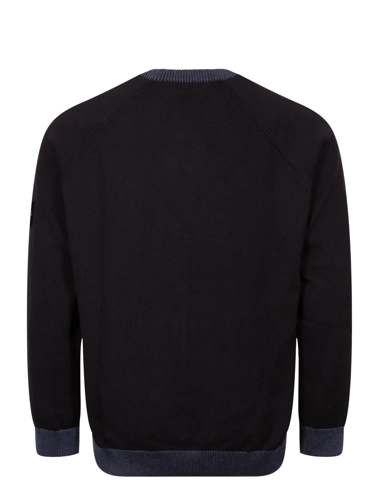 Stone Island - Crewneck Sweater In Raw Hand Organic Cotton - rundhals - blue - 1