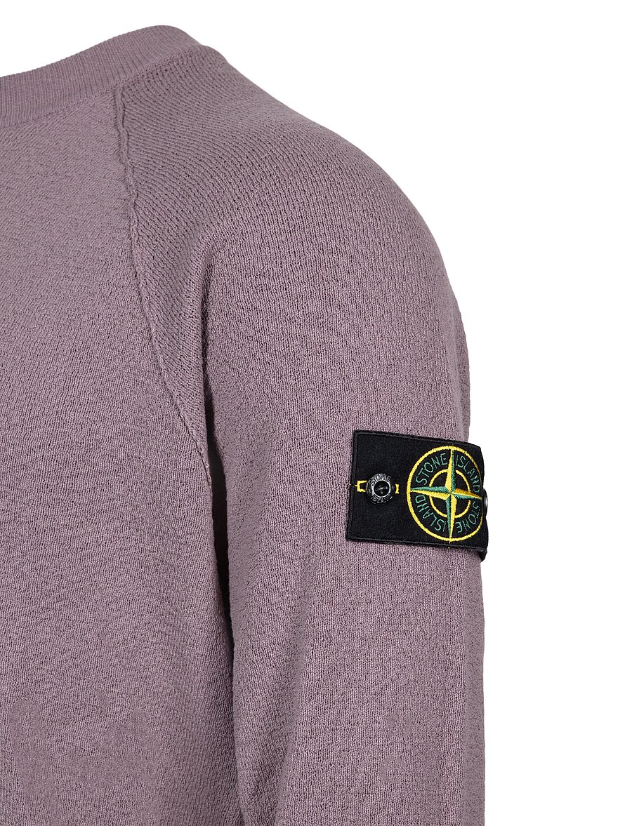 Stone Island - Knit Crewneck Jumper - rundhals - pink - 2