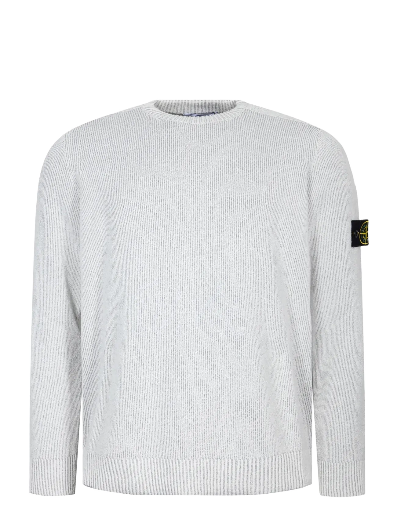 Stone Island Crewneck Pullover - Stone Island - PEARL GREY MELANGE / grey