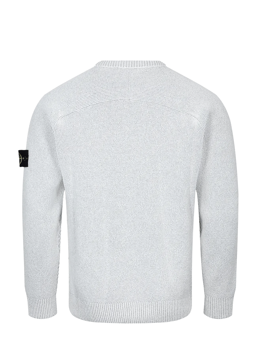 Stone Island - Crewneck Pullover - rundhals - pearl grey melange - 1
