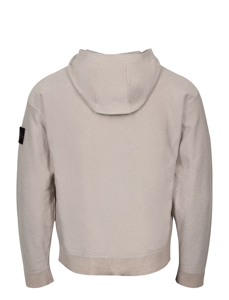 Stone Island - Zip Up Hooded Sweatshirt - kapuzenpullover - grey - 1