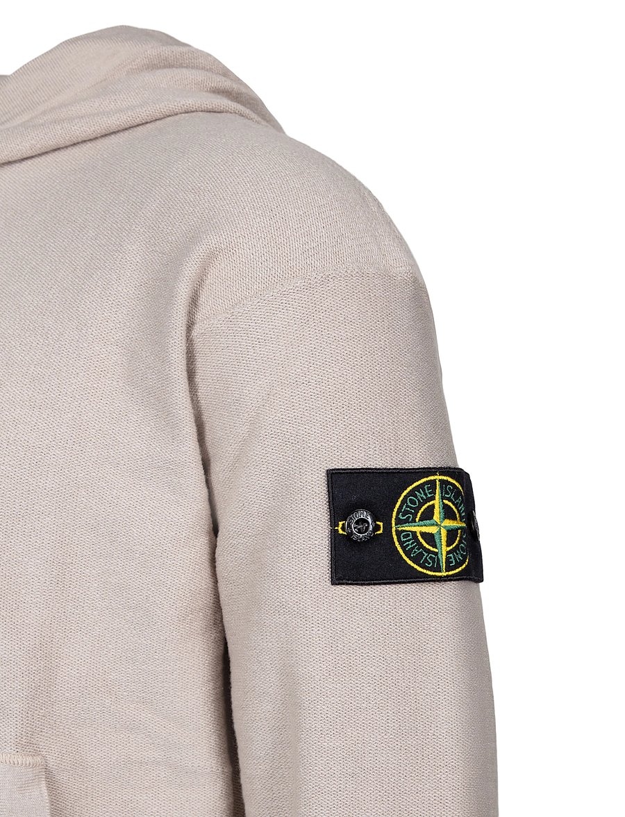Stone Island - Zip Up Hooded Sweatshirt - kapuzenpullover - grey - 2