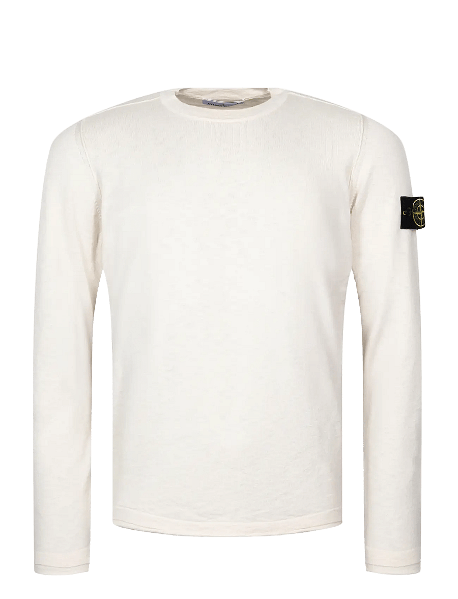 Stone Island - Roundneck Pullover - rundhals - white - 0