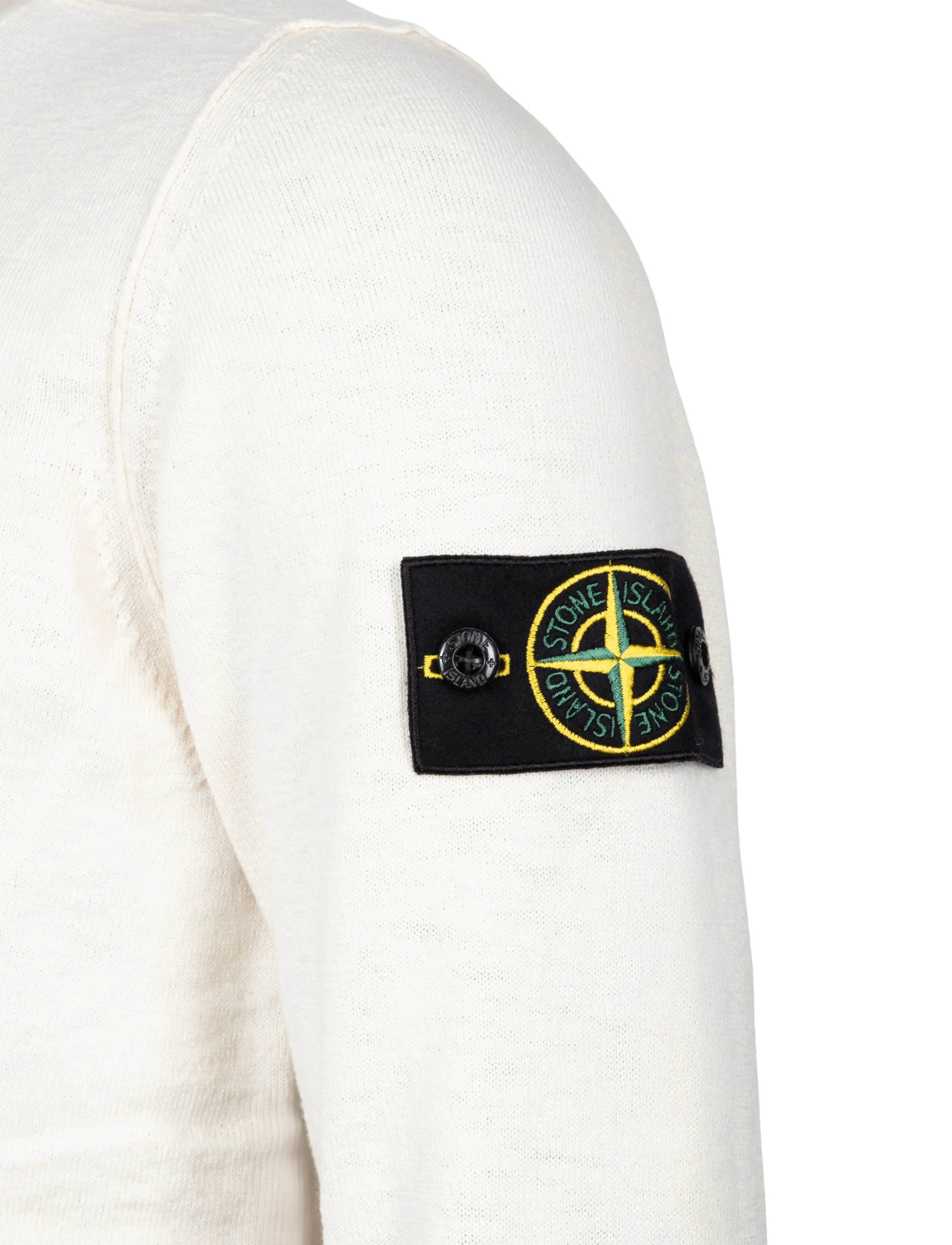 Stone Island - Roundneck Pullover - rundhals - white - 2