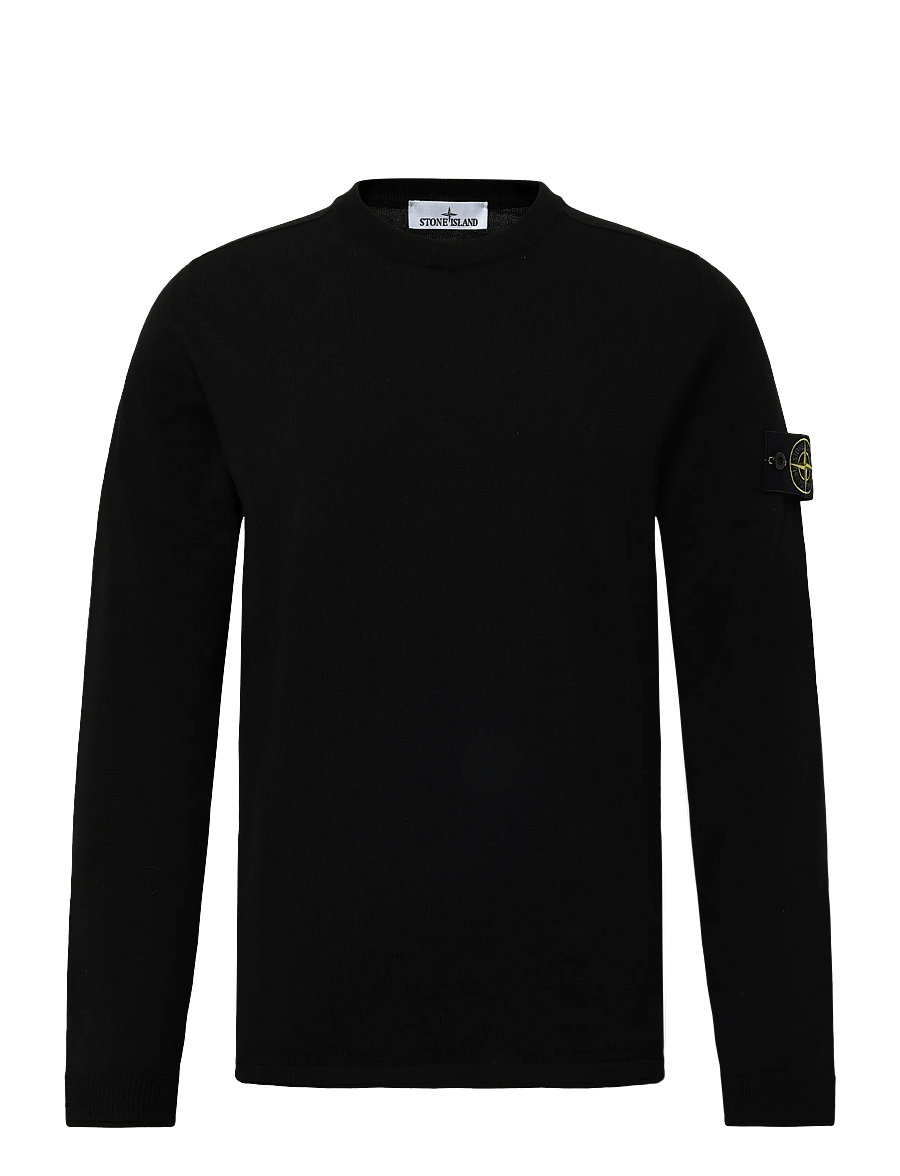 Stone Island - Soft Organic Cotton Sweater - rundhals - black - 0