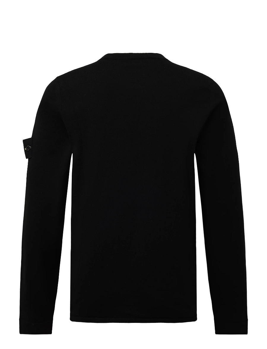 Stone Island - Soft Organic Cotton Sweater - rundhals - black - 1